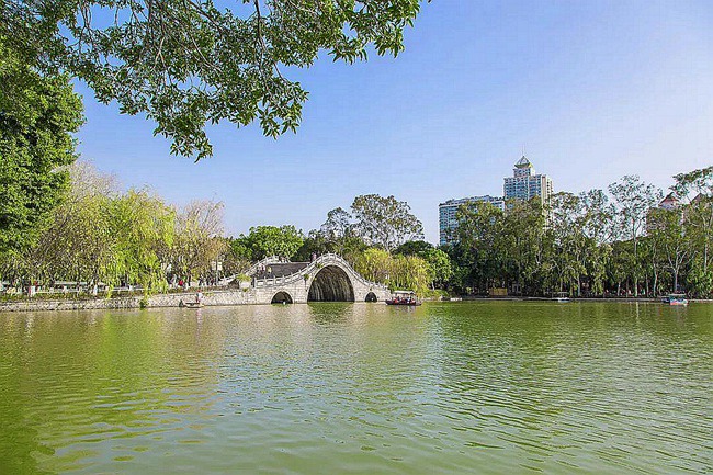 福州市河湖水系治理顯成效。福州市河長辦供圖