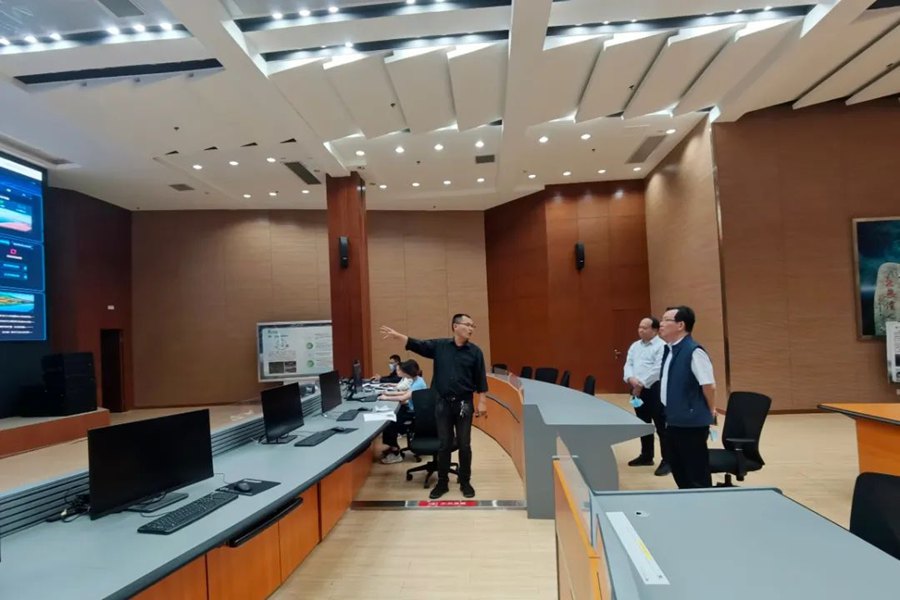 劉琳一行在將樂縣調(diào)研。福建省水利廳供圖