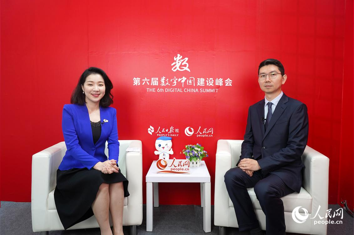 孔德亮接受人民網(wǎng)專訪。人民網(wǎng) 蘭志飛攝