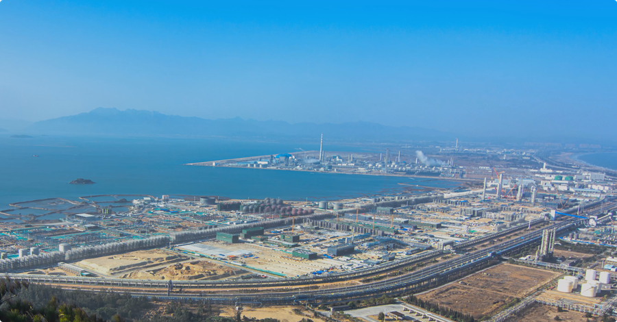漳州古雷石化基地是全國七大石化產(chǎn)業(yè)基地之一，也是大陸唯一的臺灣石化產(chǎn)業(yè)園。漳州古雷開發(fā)區(qū)新聞中心供圖