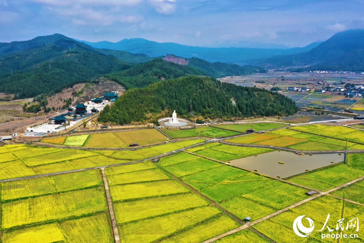 朱子雕像廣場(chǎng)。人民網(wǎng) 李唯一攝