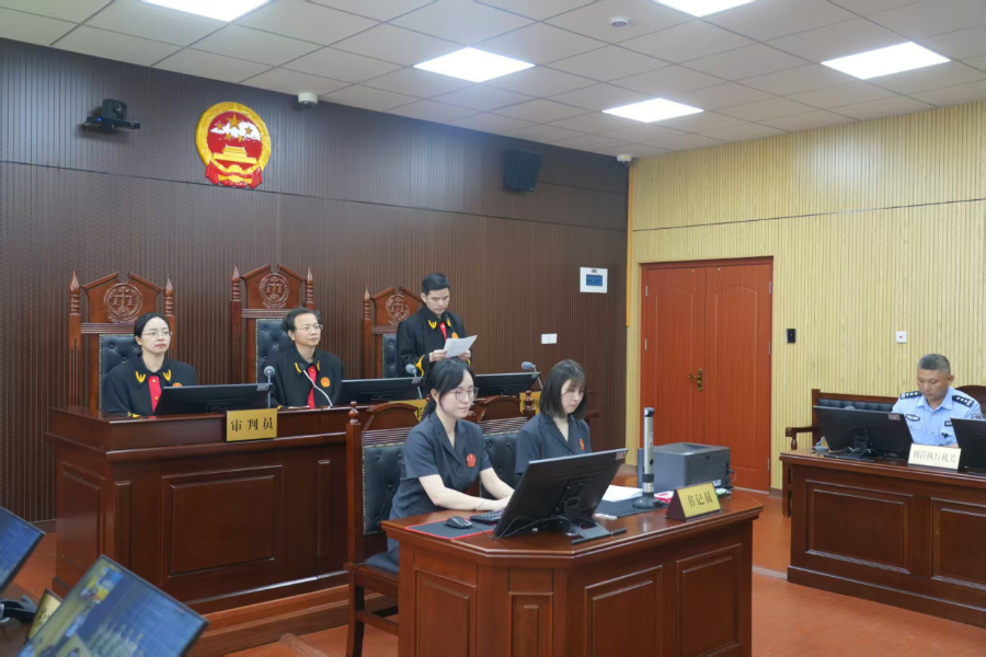 審判現(xiàn)場。廈門市中級人民法院供圖