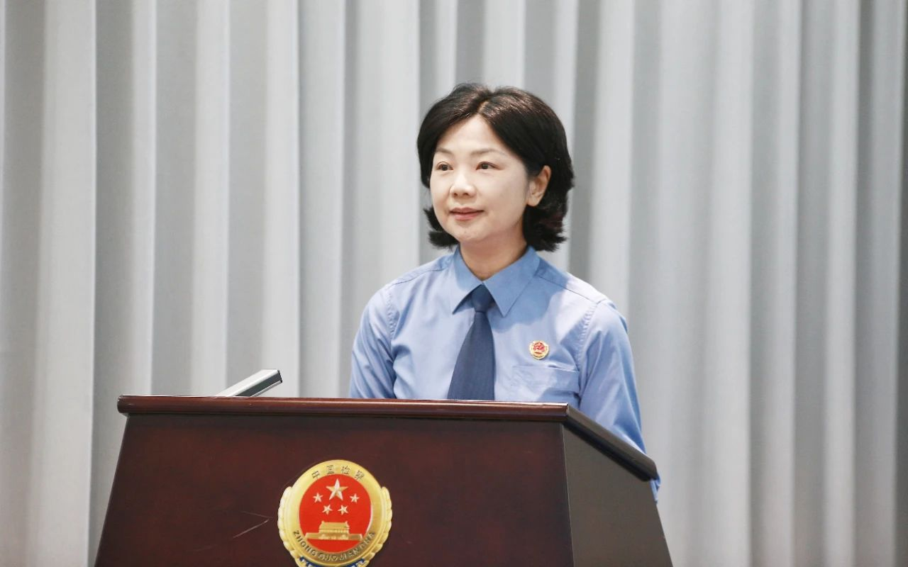 福建省人民檢察院黨組成員、副檢察長王樺。福建省人民檢察院供圖