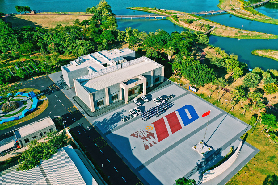 “漳州110”基地。漳州市公安局供圖