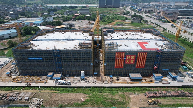 項目現(xiàn)場。中建海峽供圖